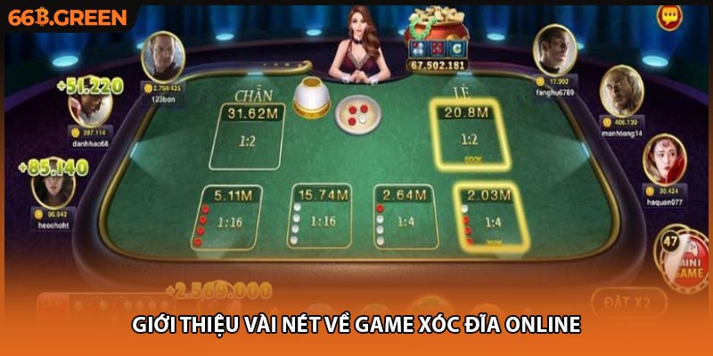 Giới thiệu vài nét về game xóc đĩa Online